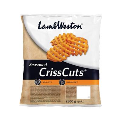 CRISSCUTS SEASONED KG.2,5x4 LAMBWESTON
