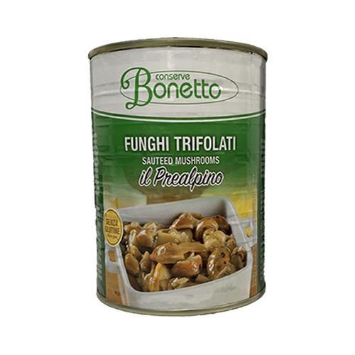 FUNGHI TRIFOLATI IN OLIO IL PREALPINO GR.800               Gluten free