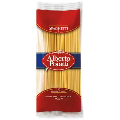 PASTA SPAGHETTI N° 3 KG.1 A.POIATTI