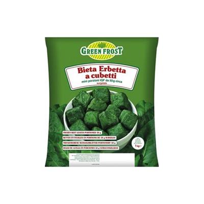 BIETA ERBETTA CUBO IQF KG.2,5X4 GREEN FROST