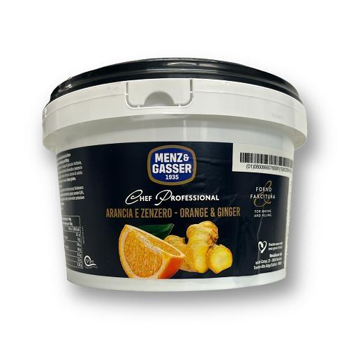 CONFETTURA ARANCIA E ZENZERO 50% KG.2 DA FORNO M&G