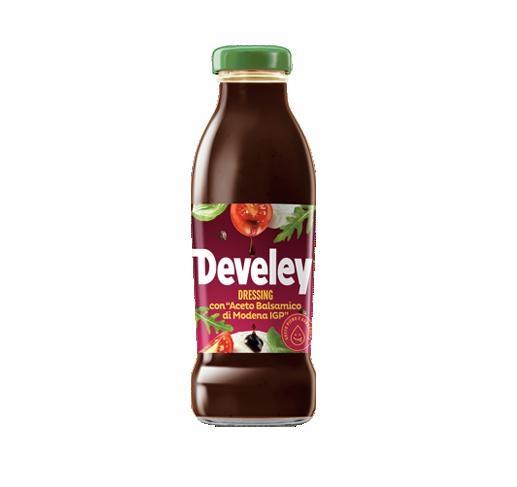 SALSA DRESSING CON ACETO BALSAMICO ML.230 DEVELEY
