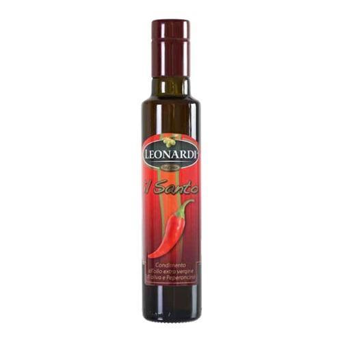 CONDIMENTO OLIO EVO-PEPERONCINO 250X12 LEONARDI        TAPPO ANTIRABOCCO