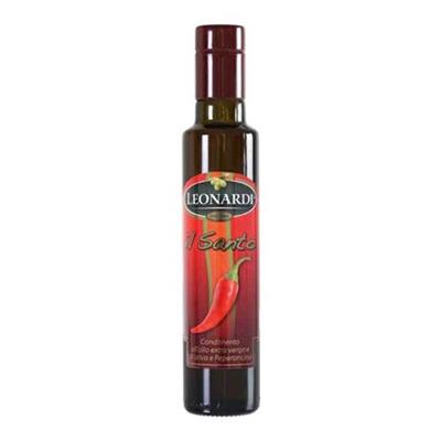CONDIMENTO OLIO EVO-PEPERONCINO 250X12 LEONARDI        TAPPO ANTIRABOCCO