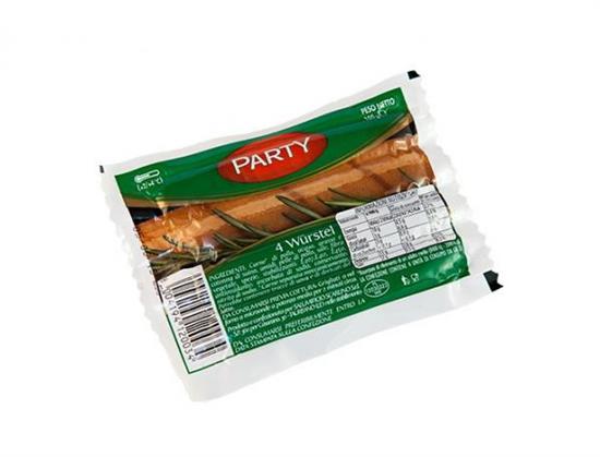 WURSTEL PARTY MISTO (4PZ-100gr)X42 SCARLINO Ø 18