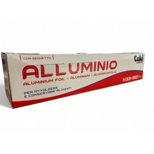 ROTOLO ALLUMINIO ASTUCCIATO MT.150 CUKI
