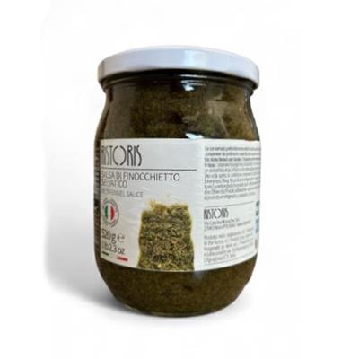 SALSA DI FINOCCHETTO SELVATICO GR.580 VETRO RISTORIS