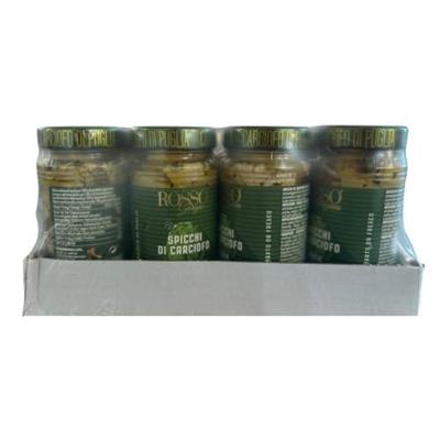 CARCIOFI SPICCHI IN OLIO VASO GR.290 ROSSOGARGANO