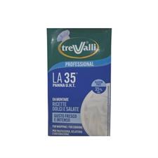 PANNA UHT BRICK 35% LT.1 TREVALLI