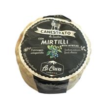 FORMAGGIO CANESTRATO CON MIRTILLI LA CAVA KG.1