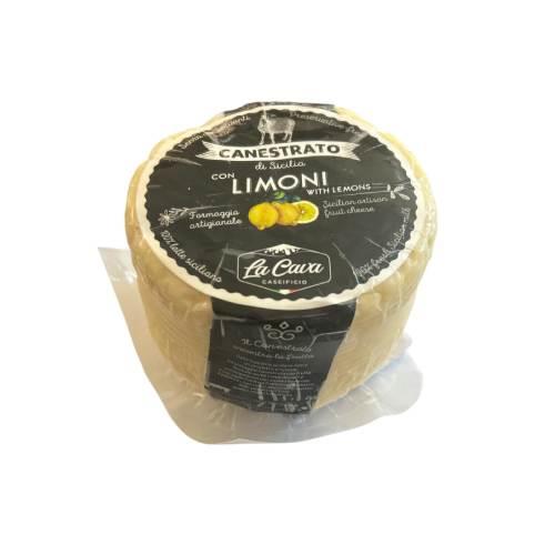 FORMAGGIO CANESTRATO CON LIMONE LA CAVA KG.1