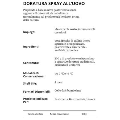 DORATURA SPRAY ALL'UOVO ML.200 EUROVO