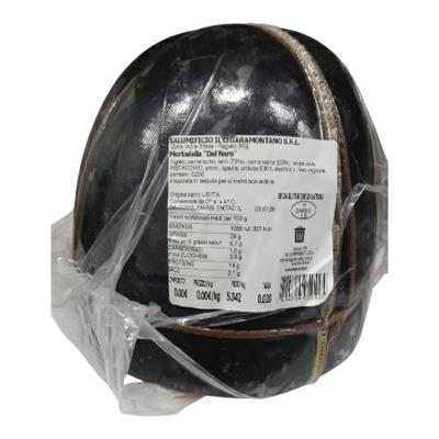 MORTADELLA DEL NERO SV KG.5 IL CHIARAMONTANO        solo su ordinazione