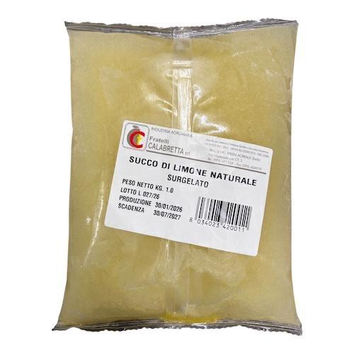 SUCCO LIMONE NATURALE GELO KG.1X10 CALABRETTA