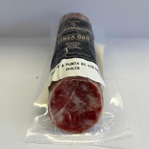 SALAME A PUNTA COLT.DOLCE META' GR 190 CHIARAMONTANO solo su ordinazion