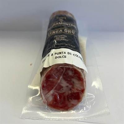 SALAME A PUNTA COLT.DOLCE META' GR 190 CHIARAMONTANO solo su ordinazion