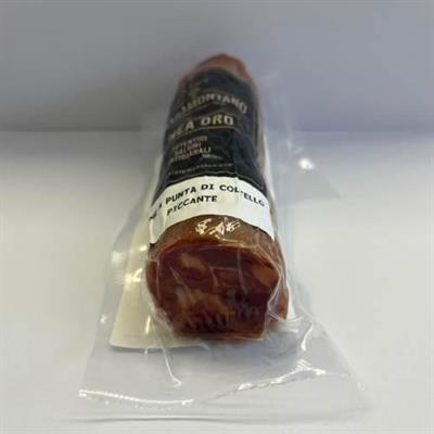SALAME PUN.COLTELLO PICC.A META' GR 190 CHIARAMONT. solo su ordinazione