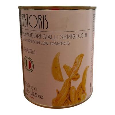 POMODORI GIALLI SEMISECCHI GR.750 RISTORIS                      SEMI DRY