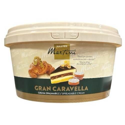 CREMA CARAVELLA KG.3 GRAN CIOCCO AVORIO MARTINI             TIPO NUTELLA