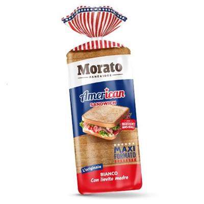 AMERICAN PANE BIANCO SANDWICH 825GR MORATO