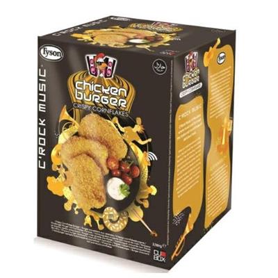 GIGA BURGER CROCK GR.200x15   (HAMBURGHER POLLO)