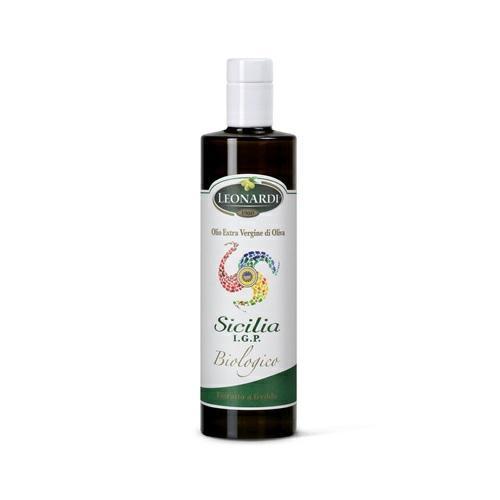 OLIO EVO IGP BIOLOG. SICILIA ML.250X12 LEONARDI        TAPPO ANTIRABOCCO