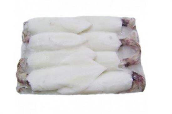 CALAMARI PULITI GELO U/5 THAI BLOCK 6X1,4 PP     Fatturazione peso netto