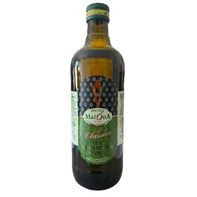 OLIO EXTRA VERGINE VETRO LT.1X12 MADONIA