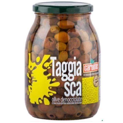 OLIVE TAGGIASCHE O.OLIVA DENOCCIOLATE GR.900 CARBONE