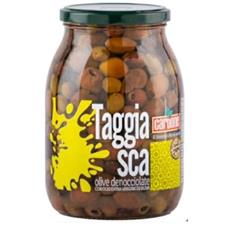 OLIVE TAGGIASCHE O.OLIVA DENOCCIOLATE GR.900 CARBONE