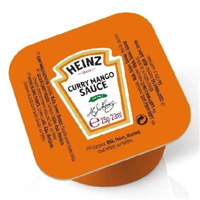 CURRY E MANGO DIP POT ML.25x100 HEINZ su prenotazione