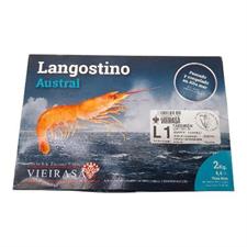 GAMBERO GELO ARGENTINO L1-10/20 KG.2 VIERASA