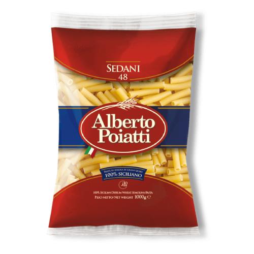 PASTA SEDANI RIGATI N° 48 KG.1X12 A.POIATTI