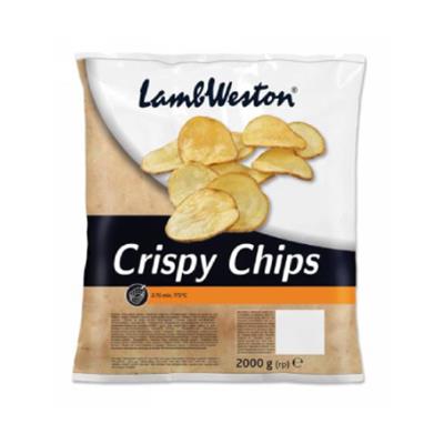 CRISPY CHIPS SLICED SKIN ON KG.2x5 LAMBWESTON    Gluten free